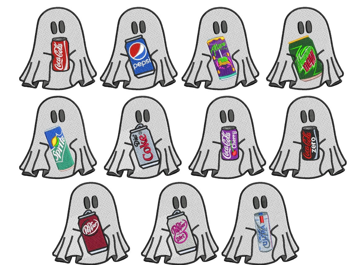 Little ghost w little drink
