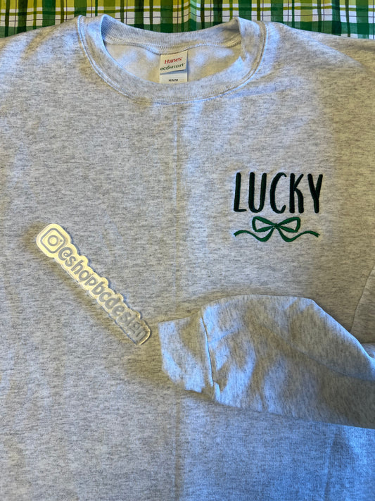 Lucky Bow Sweatshirt