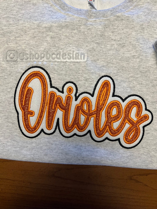 Baltimore Glitter Sweatshirt