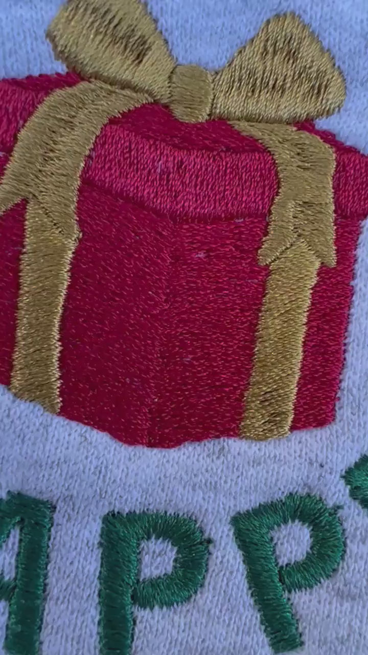 Christmas Sweatshirt Embroidered Christmas Shirt Funny Christmas Gift