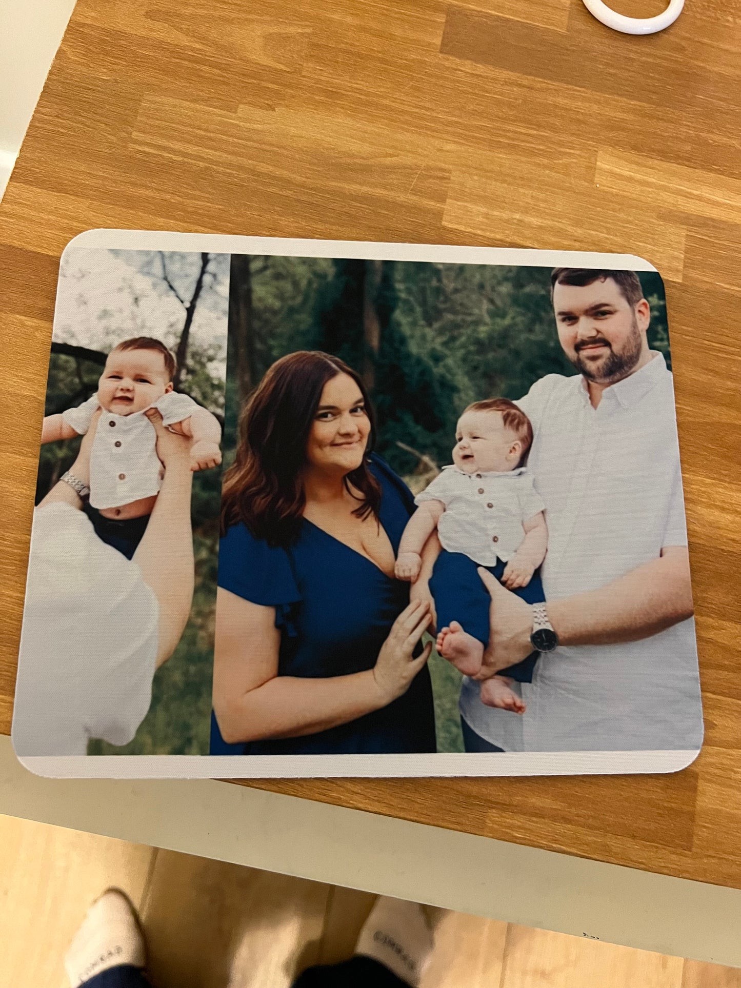 Photo Mousepad Custom Gift For Friend Work From Home Gift
