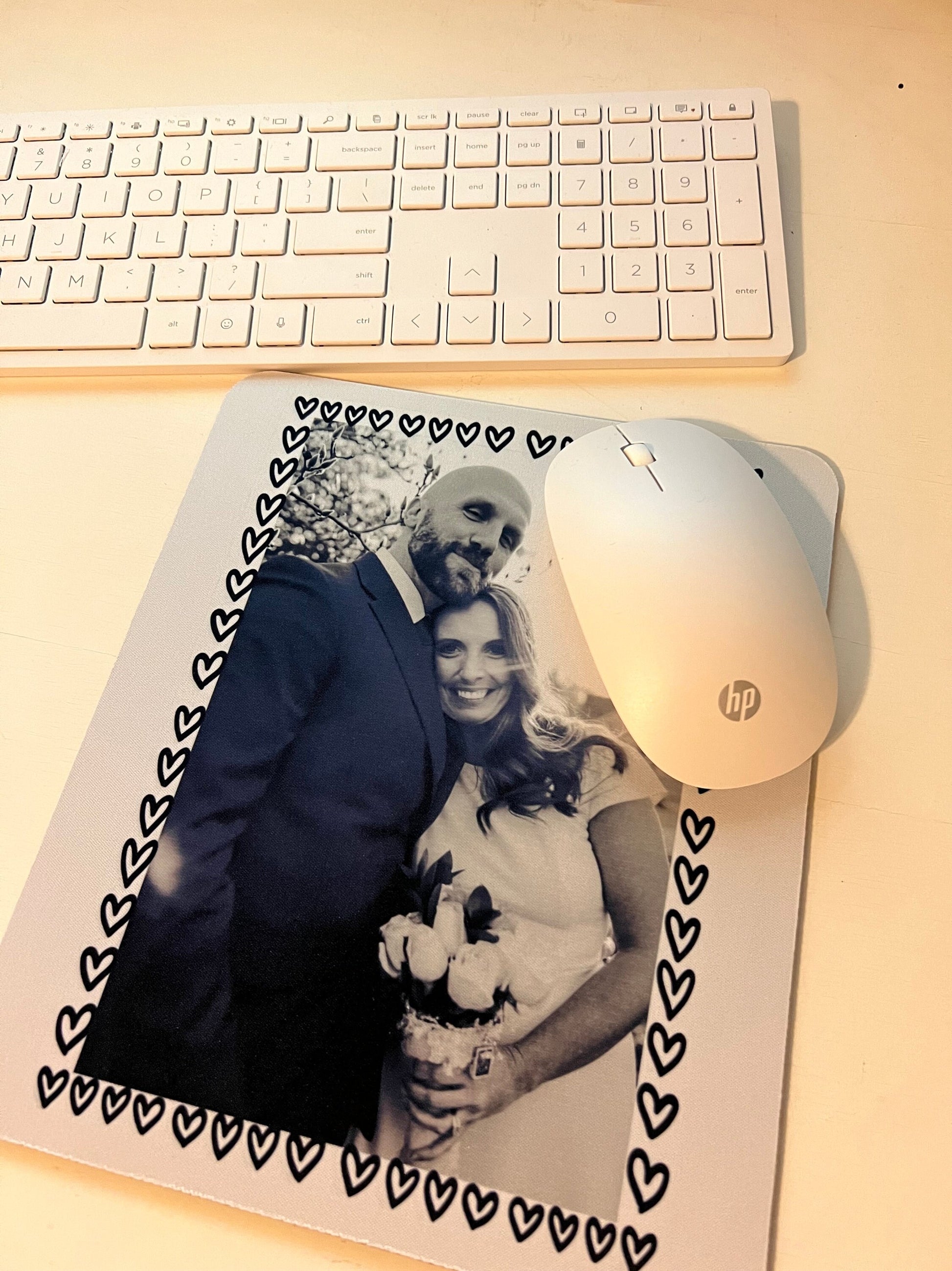 Photo Mousepad Custom Gift For Friend Work From Home Gift