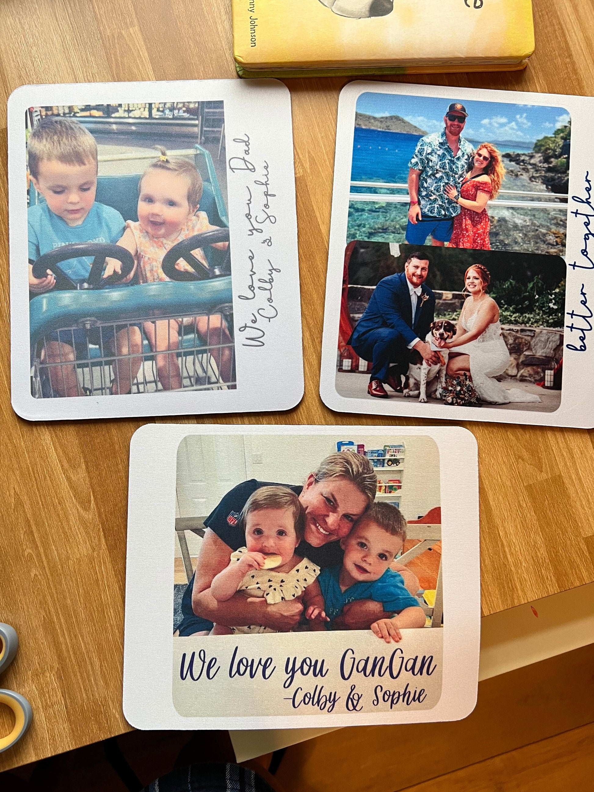 Photo Mousepad Custom Gift For Friend Work From Home Gift