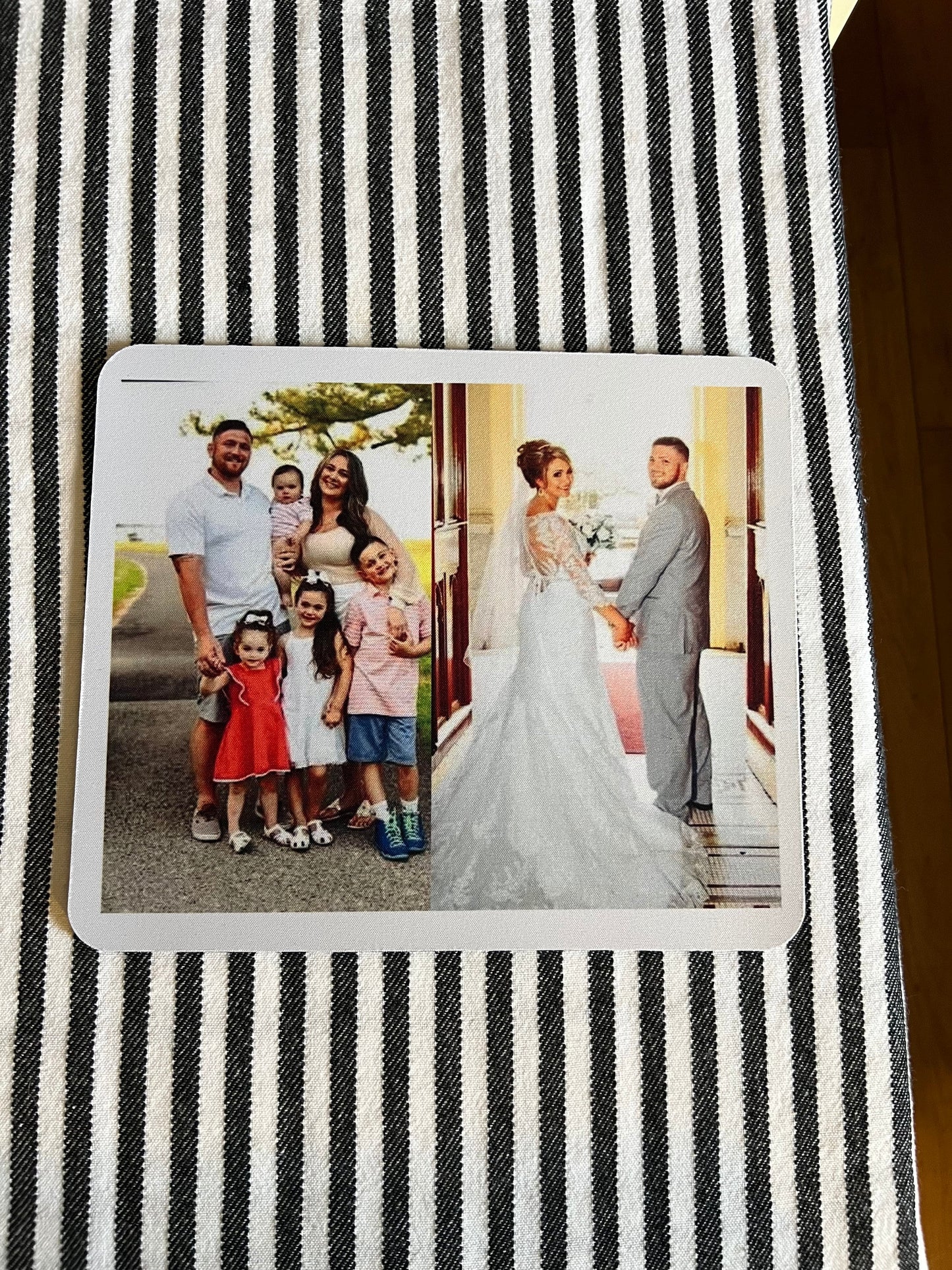 Photo Mousepad Custom Gift For Friend Work From Home Gift