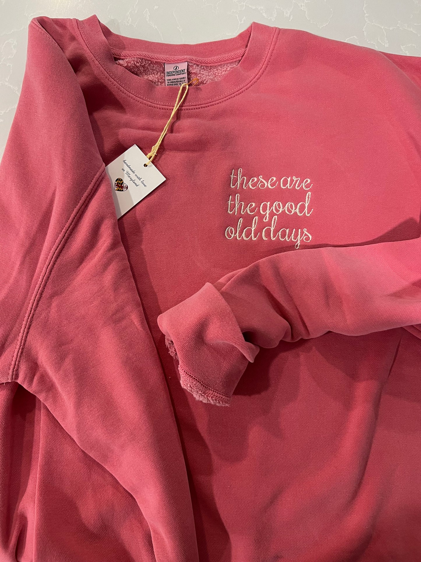 Cute Quote Sweatshirt The Good Old Days Gift For Her Birthday Gift