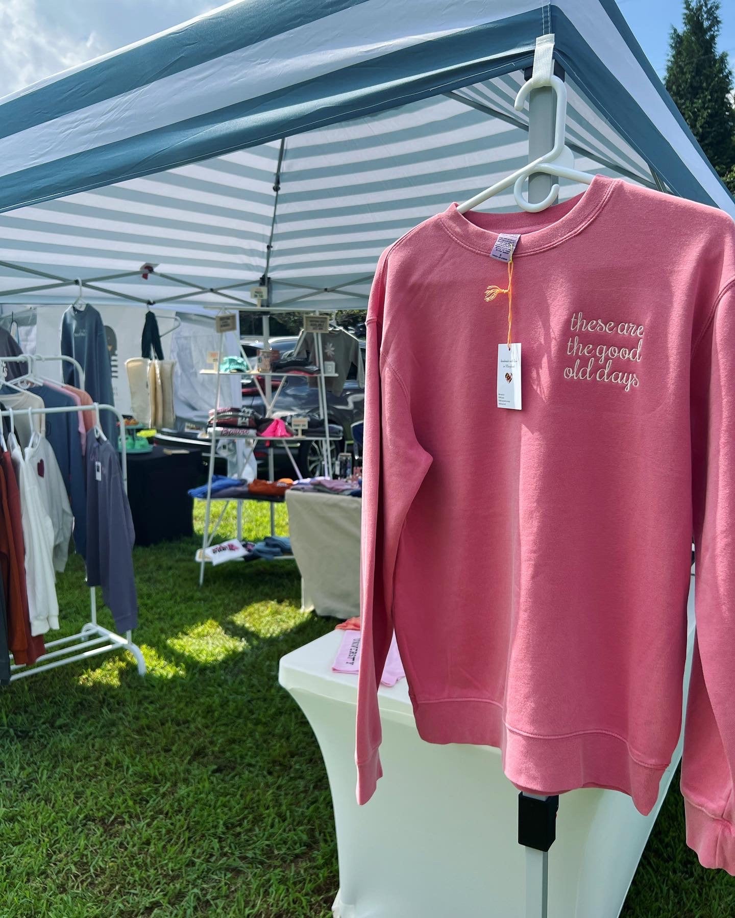 Cute Quote Sweatshirt The Good Old Days Gift For Her Birthday Gift