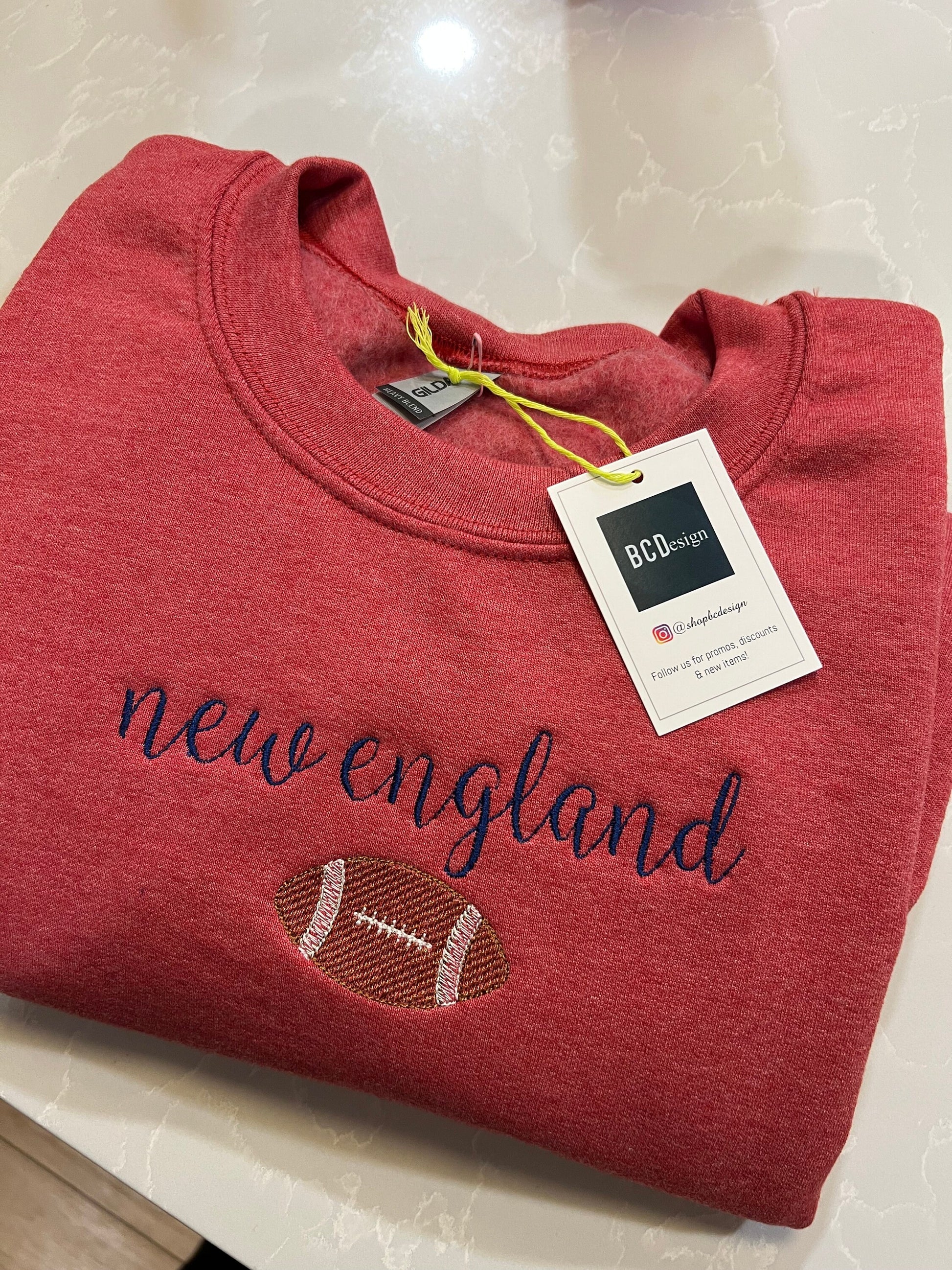 Football Team Basic Crewneck Sunday Gift Football Season Gifts