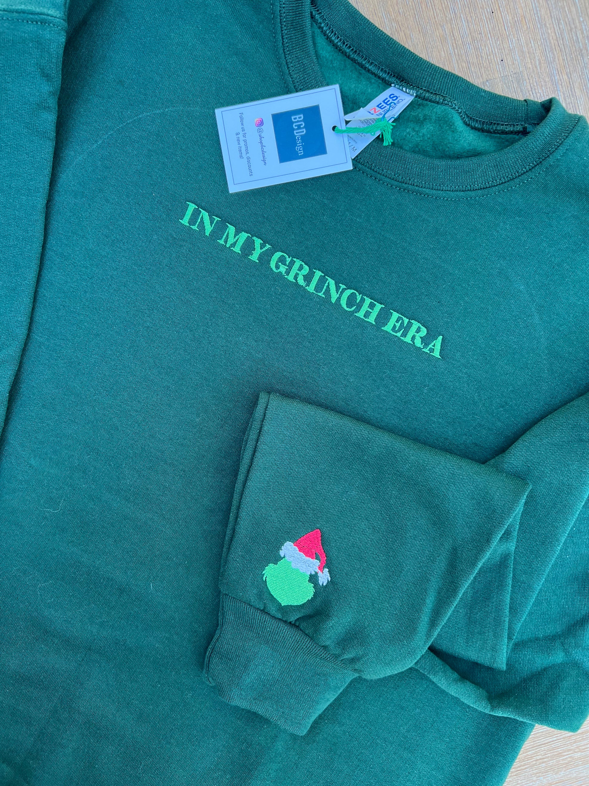 Christmas Sweatshirt Embroidered Christmas Shirt Funny Christmas Gift