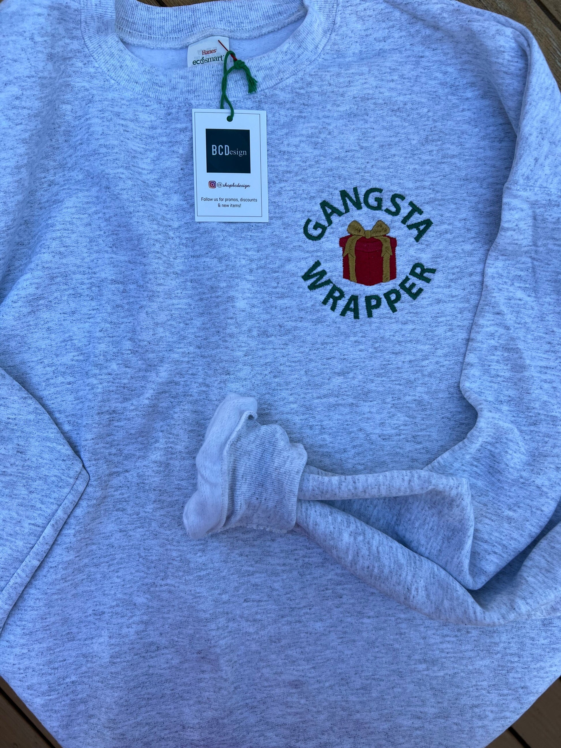 Christmas Sweatshirt Embroidered Christmas Shirt Funny Christmas Gift