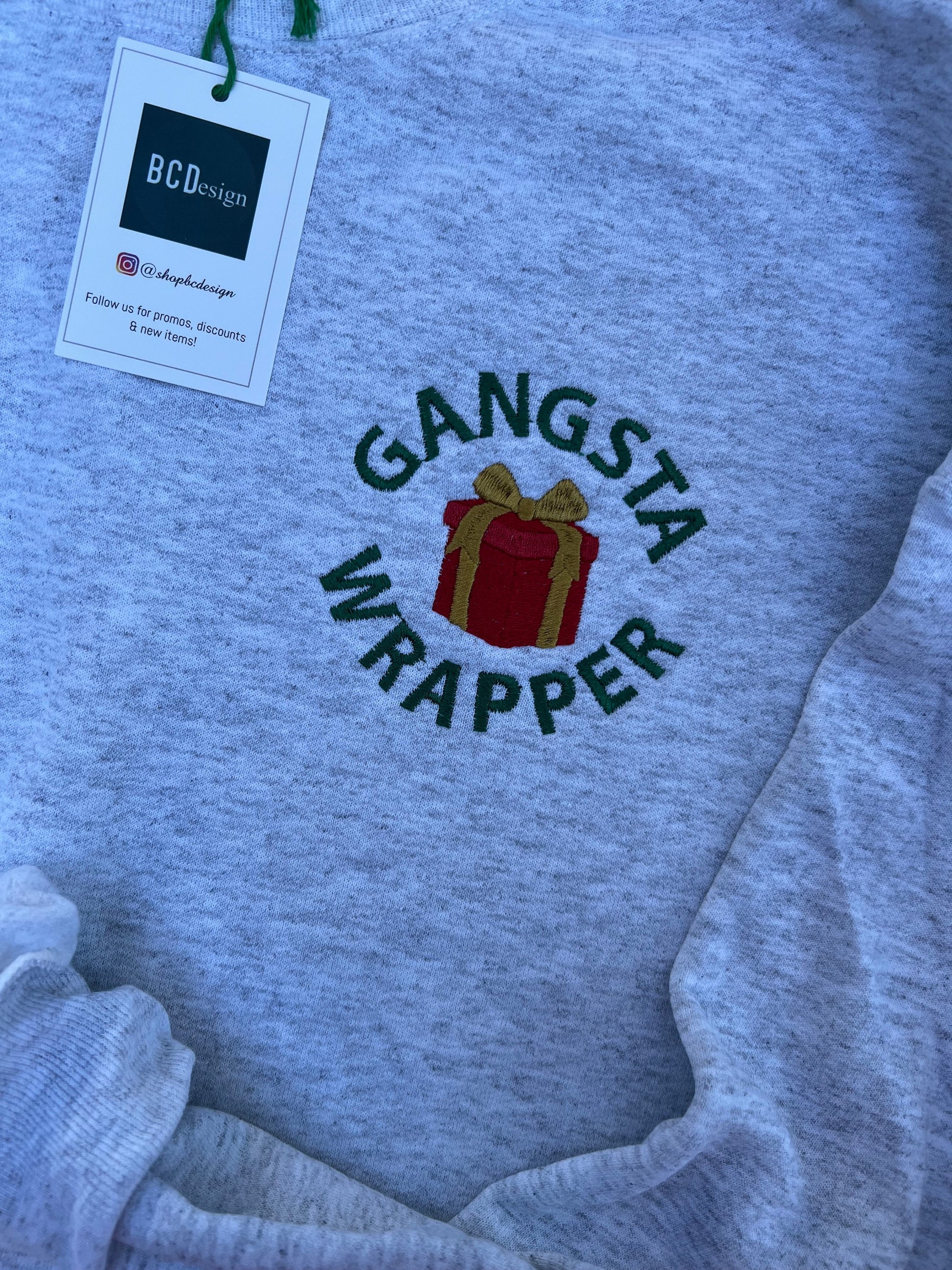 Christmas Sweatshirt Embroidered Christmas Shirt Funny Christmas Gift