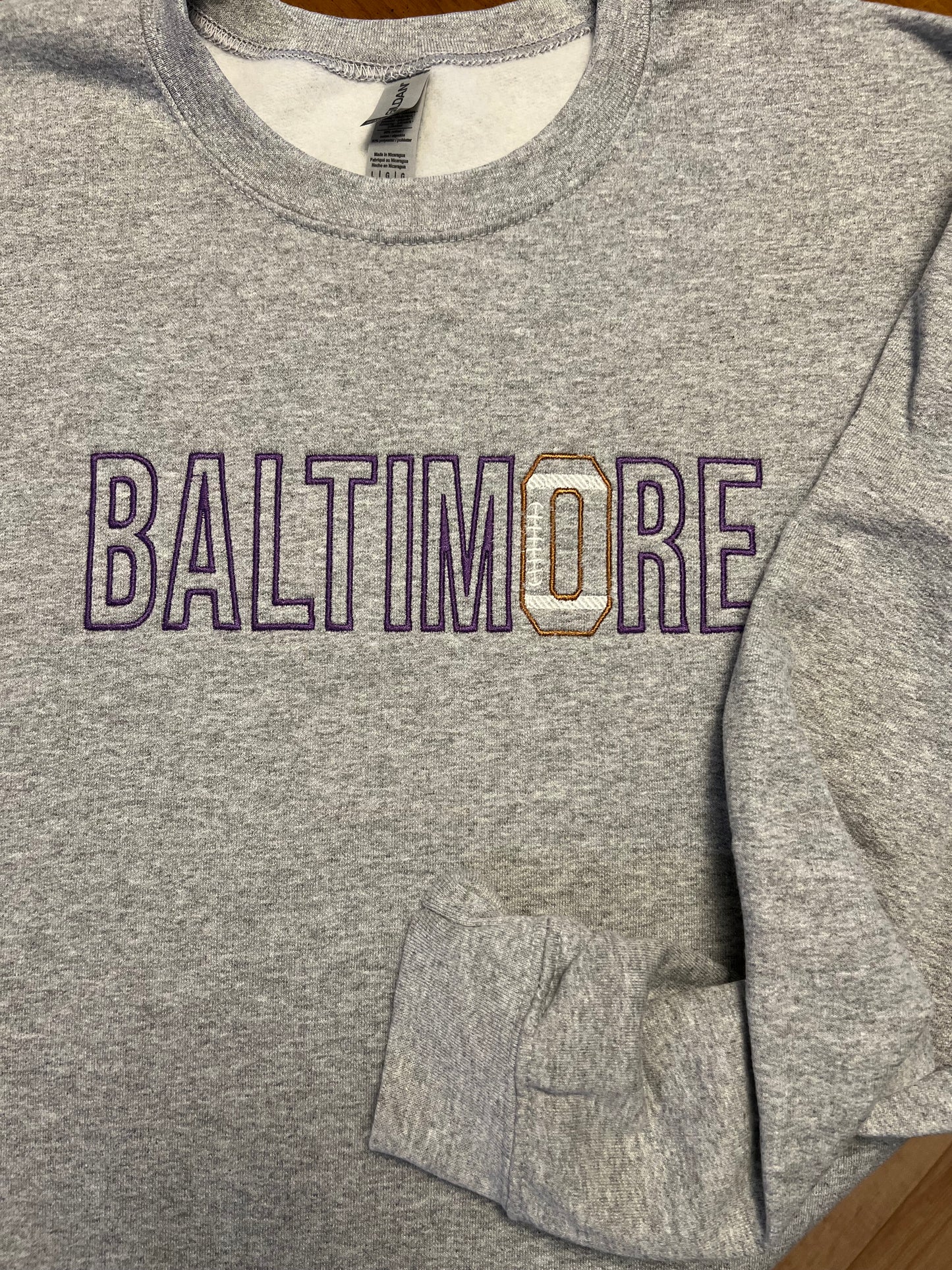 Baltimore Football Crewneck 2024