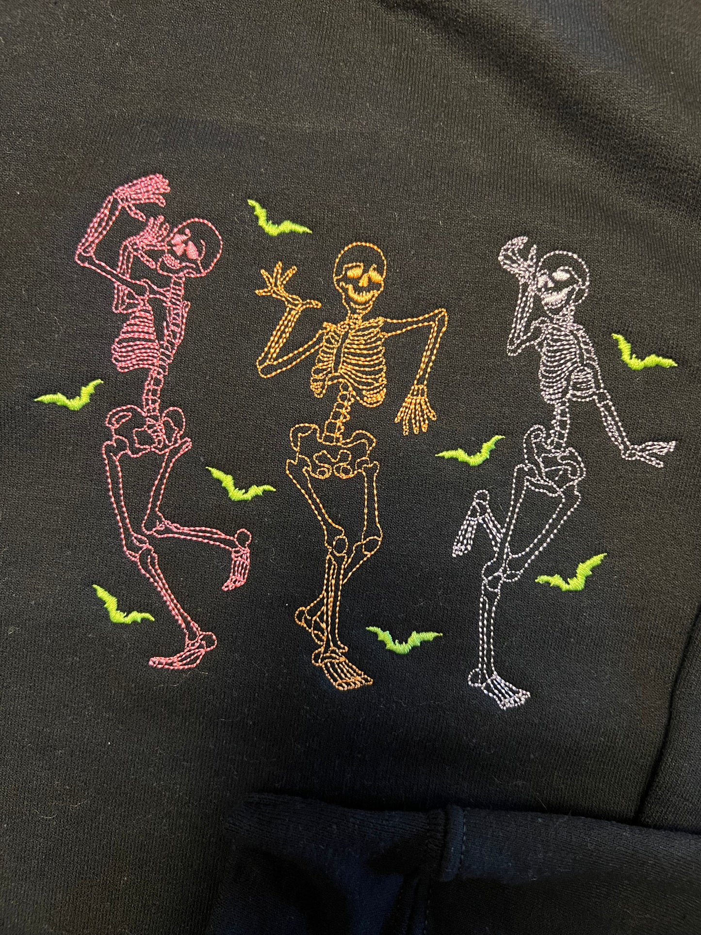 Neon Dancing Skeletons YOUTH