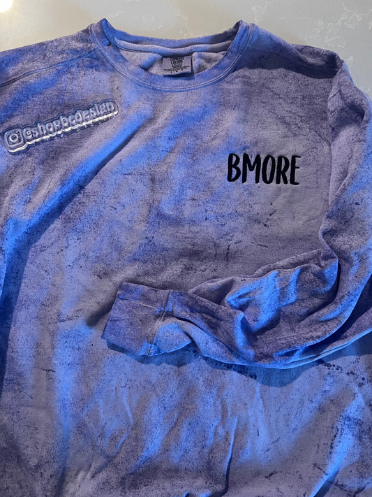 Tie Dye BMORE Crewneck