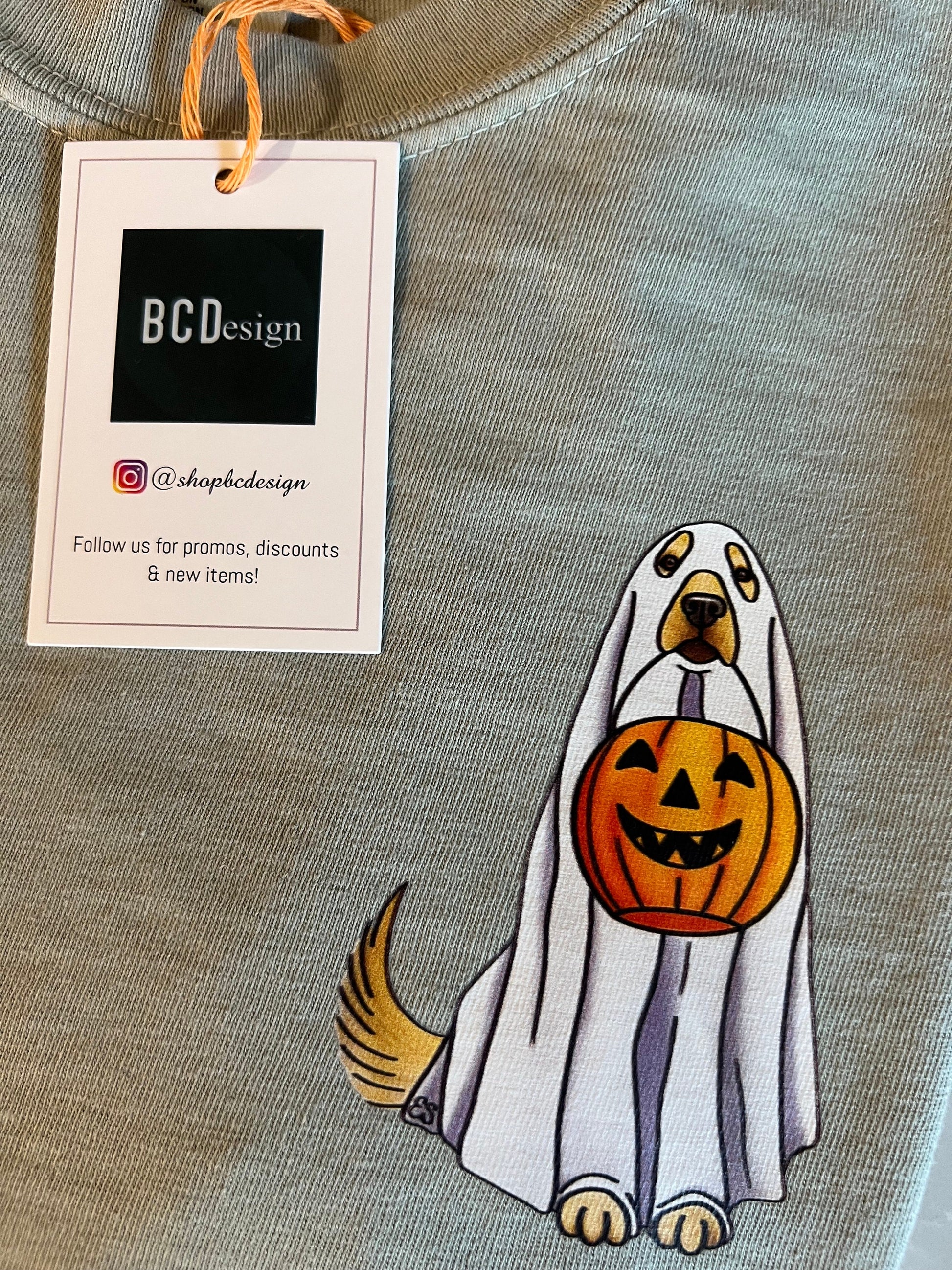 Halloween Tshirt Dog Ghost Comfort Colors Trendy Spooky Season Shirt Unique Gifts For Friend Golden Retriever