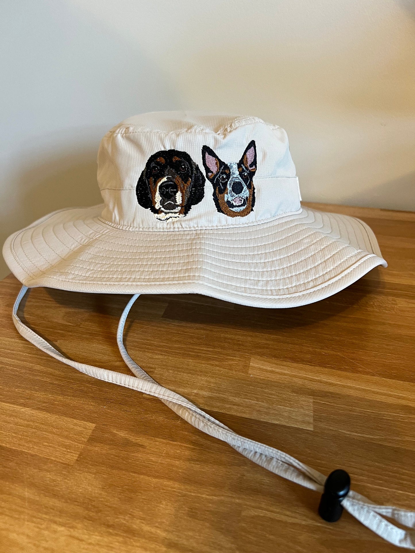 Custom Dog Bucket Hat Gifts For Friends Unique Gift Personalized Custom Hat Embroidery Funny Gift