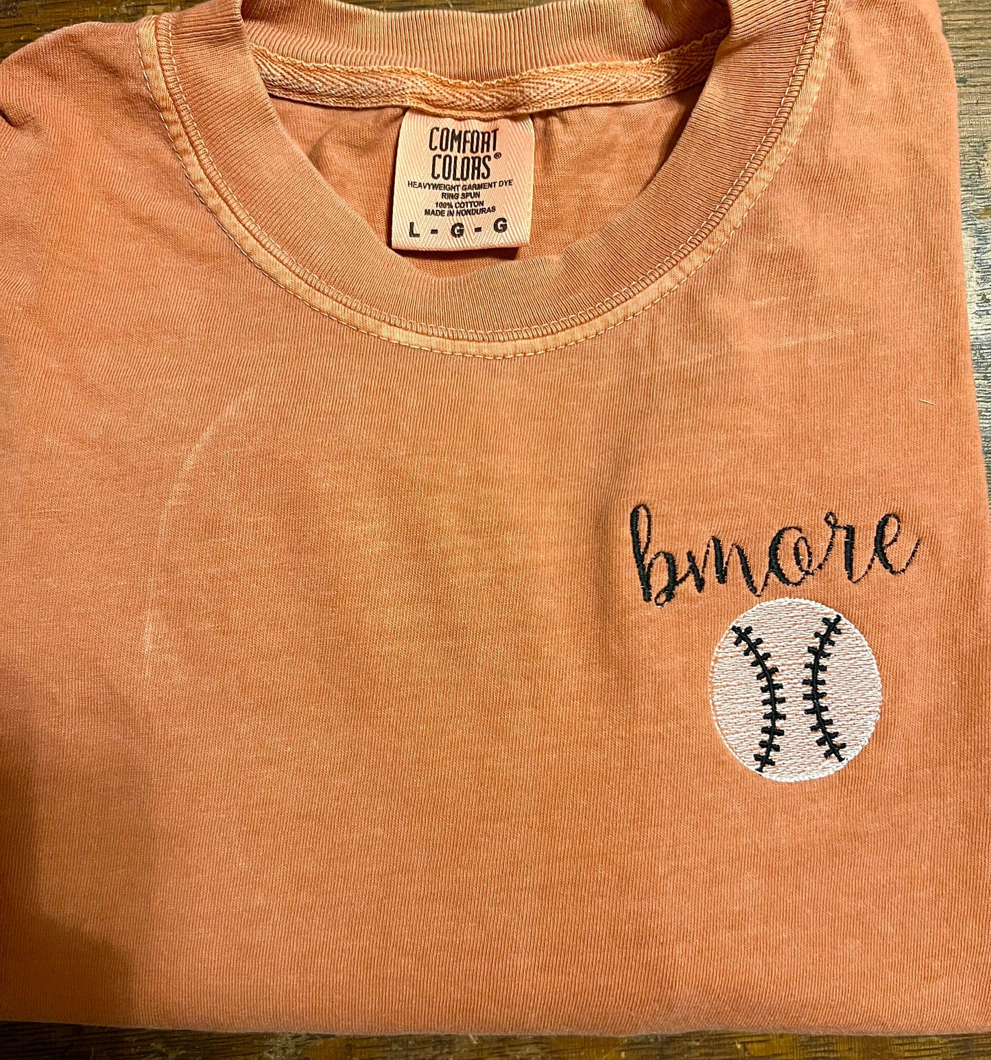 Football Tshirt Comfort Colors Baseball Tshirt Gifts For Her Football Season Baseball Season Baltimore Football Baltimore Baseball
